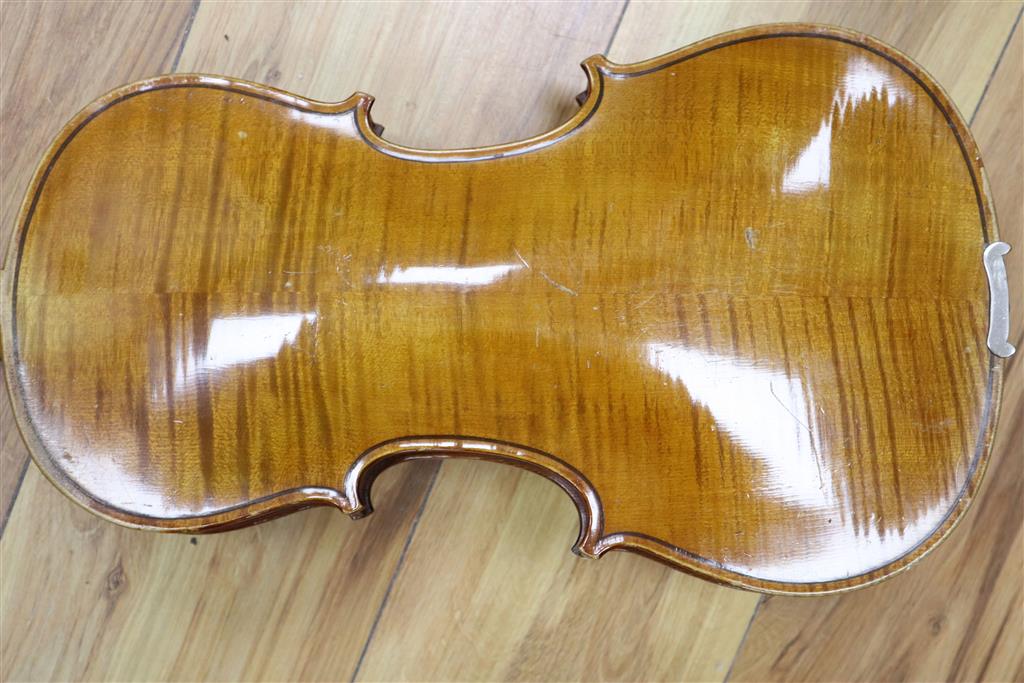 A Hidalgo violin (in Boosey & Hawkes Ltd case) with bow